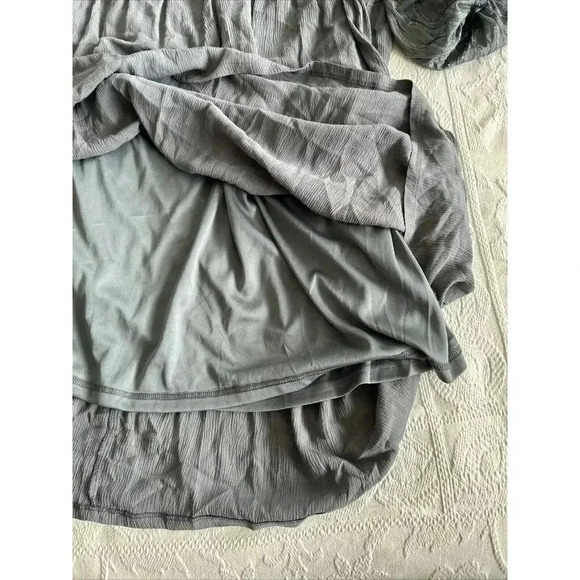 NWT Davi & Dani Sparkly Grey Oversized Dress Boho Indie Trapeze Swing Size Small - Picture 11 of 14